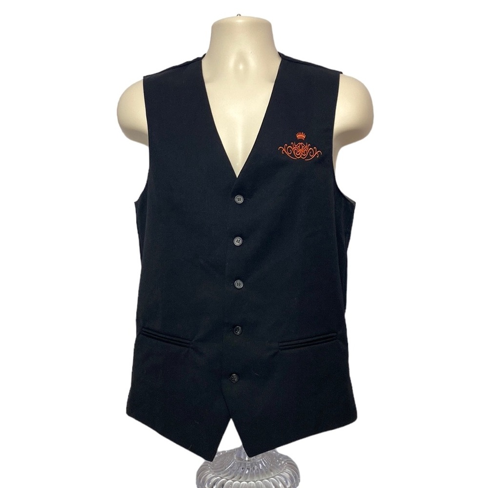 Black Professional Service Career Vest 38